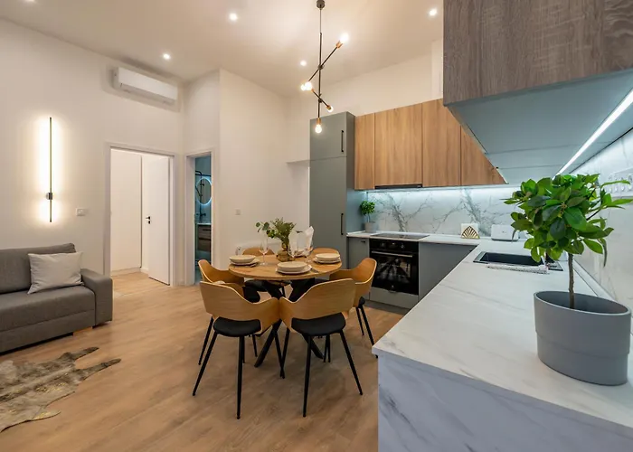 Apartament Elisabeth-e40 3 Bedroom Modern Budapeszt